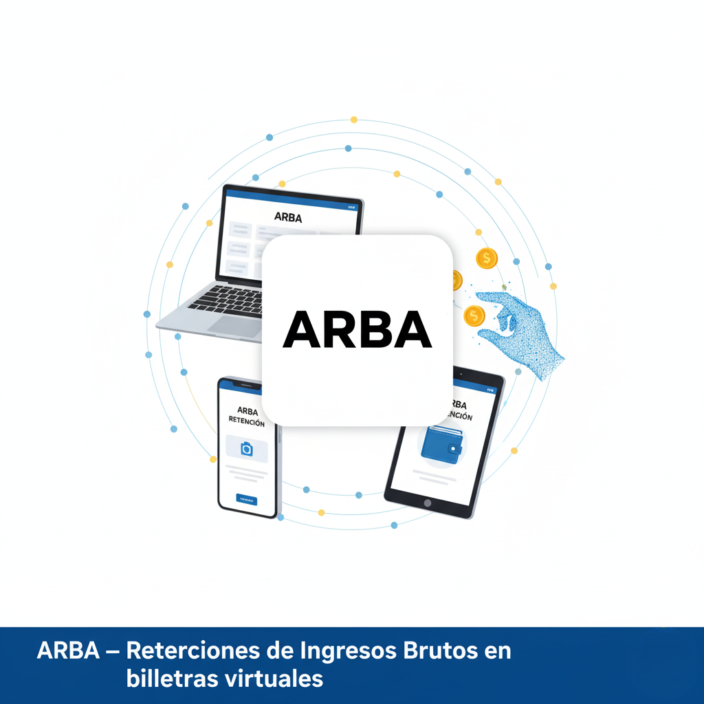 ARBA retenciones billeteras virtuales Ingresos Brutos